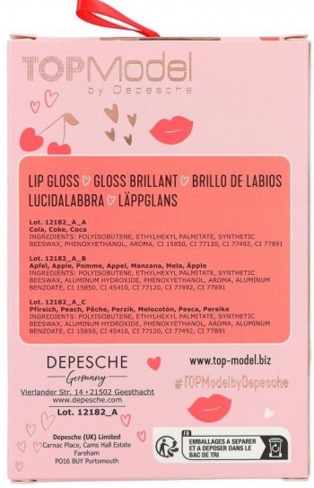 SET DE BRILLOS DE LABIOS TOPMODEL