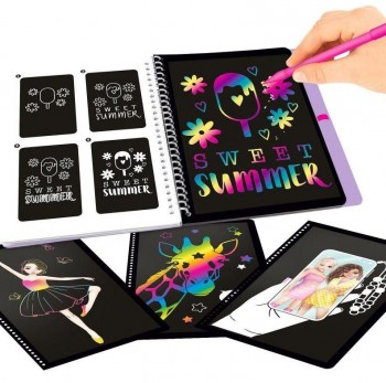 CUADERNO MAGIC-SCRATCH BOOK TOPMODEL