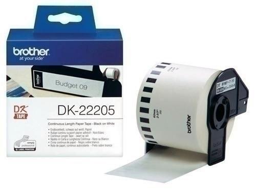 BROTHER ROLLO PAPEL CONTINUO BLANCO 62MMX30,48M