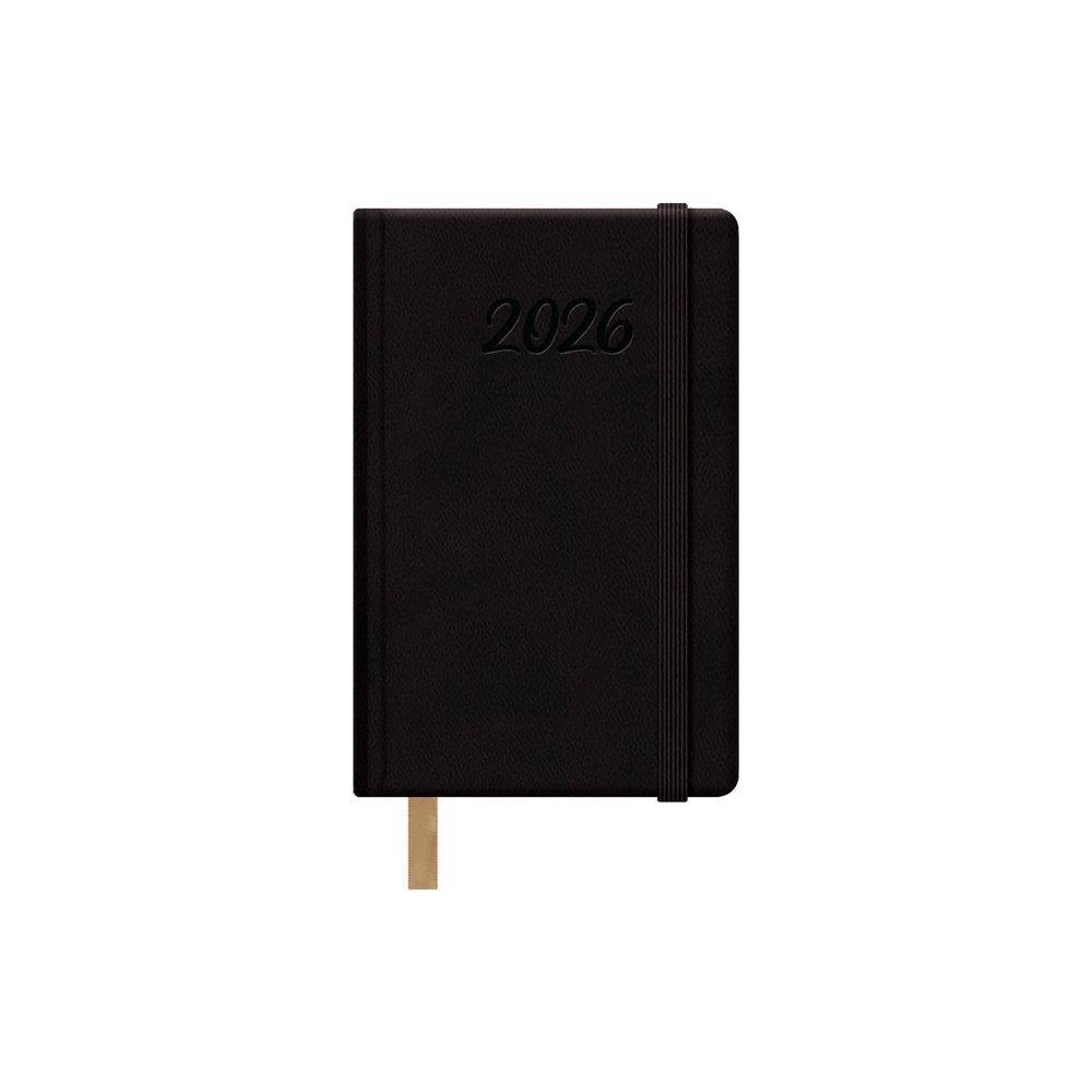 AGENDAS ANUALES 2026 SAMBA NEGRO SEMANA VISTA BOLSILLO 8,5 x 13