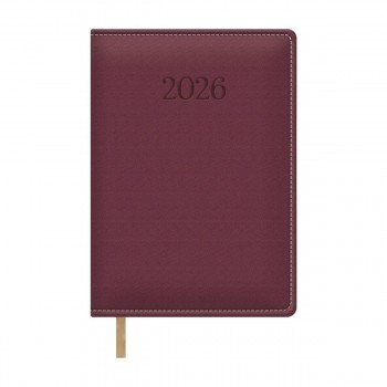AGENDAS ANUALES 2026 BOLONIA BURDEOS DÍA PÁGINA 15 x 21