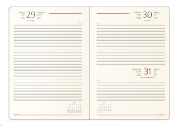 AGENDAS ANUALES 2026 BOLONIA CÁMEL DÍA PÁGINA 15 x 21