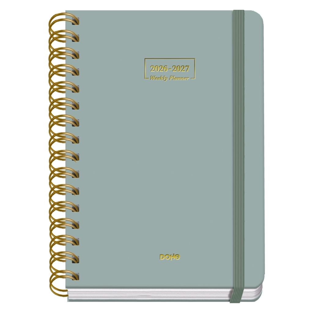 (26) AGENDA ESCOLAR 2026-2027 PREMIUM WIRE'O SEMANA VISTA VERDE A5 150 X 210