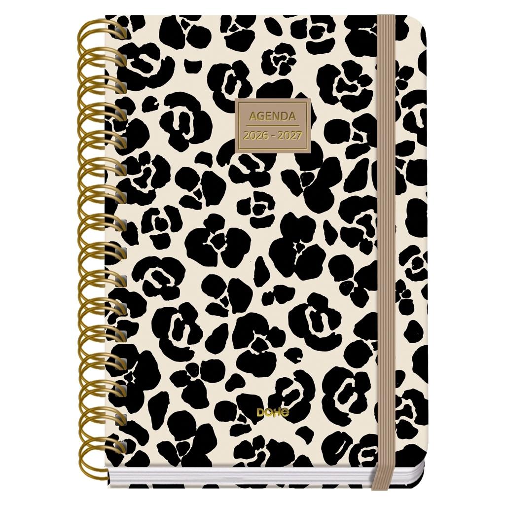 (26) AGENDA ESCOLAR 2026-2027 PREMIUM WIRE'O DÍA PÁGINA WILD A5 150 X 210