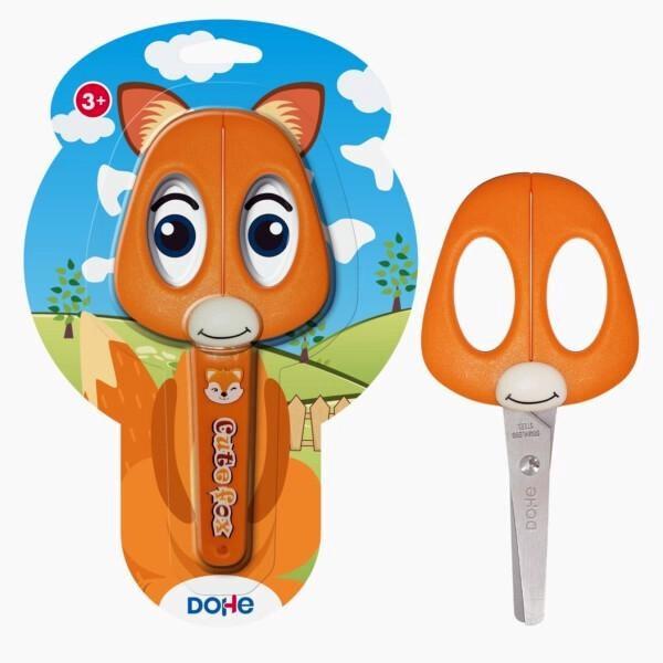 (20T) TIJERA INFANTIL ZORRO NARANJA