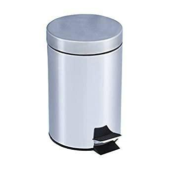 CUBO DE PEDAL 5 LITROS ACERO INOXIDABLE