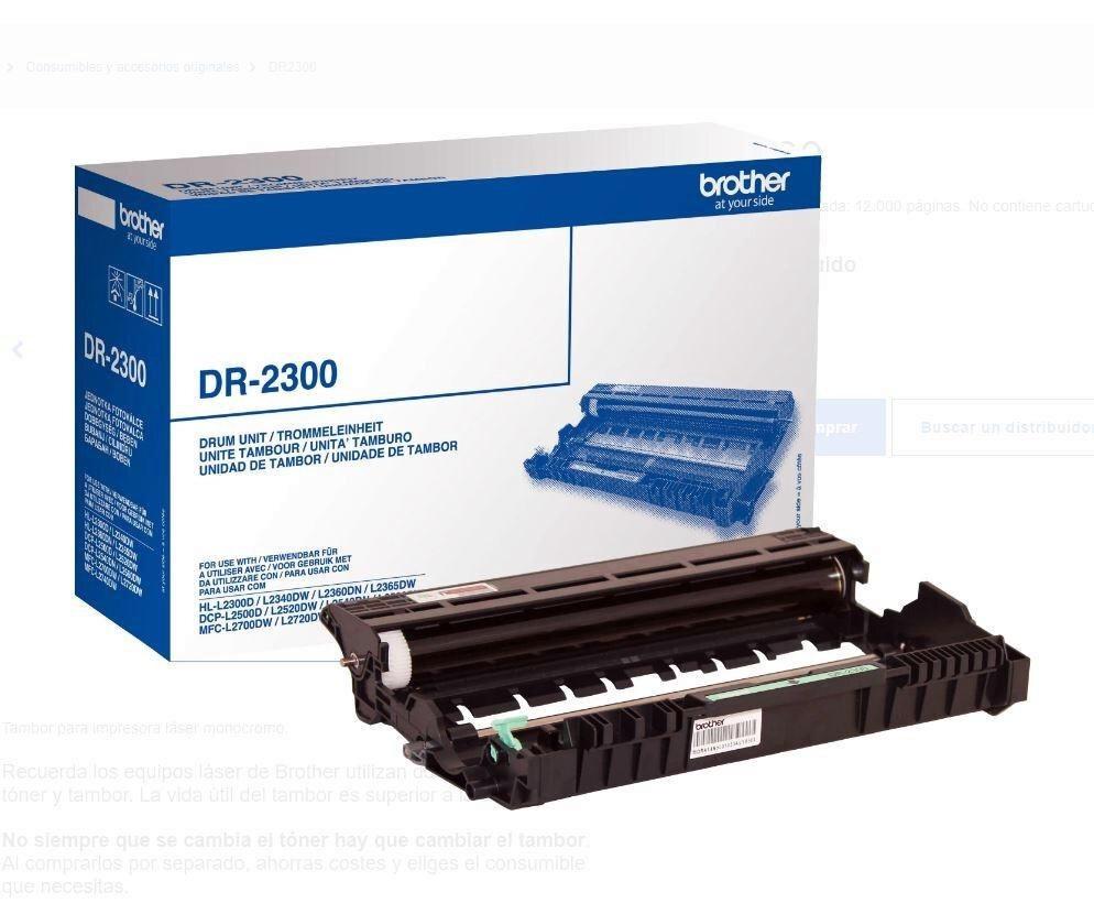 TAMBOR BROTHER DR2300 NEGRO