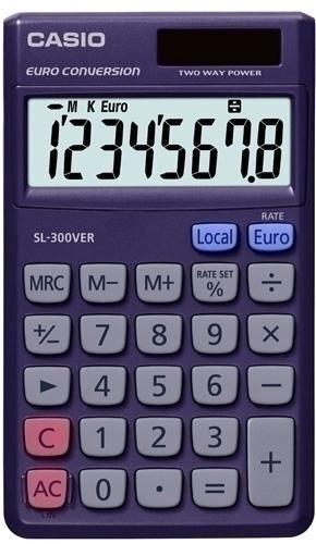 CALCULADORA BOLSILLO SL-300 VER CASIO