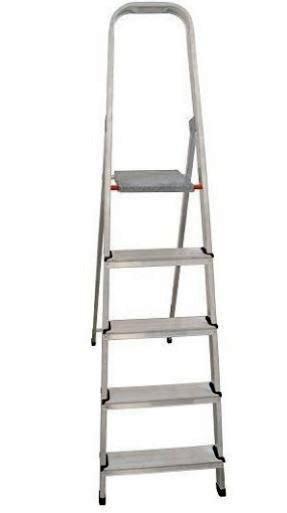 ESCALERA SINEZ ALUMINIO 5 PELDAÑOS
