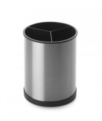 PORTAUTENSILIOS DE COCINA IBILI ACERO INOXIDABLE PLATA
