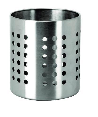 PORTAUTENSILIOS DE COCINA LACOR ACERO INOXIDABLE PLATA