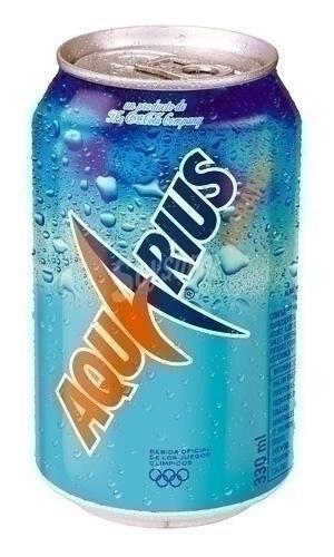 REFRESCO AQUARIUS NARANJA LATA 330ML