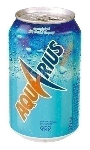 REFRESCO AQUARIUS NARANJA LATA 330ML