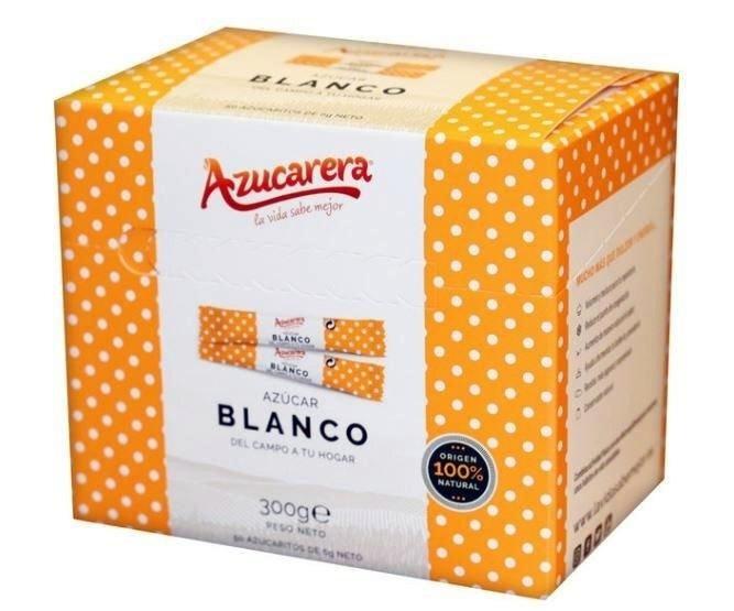 CAJA 50 SOBRES AZUCAR BLANCO 6GR