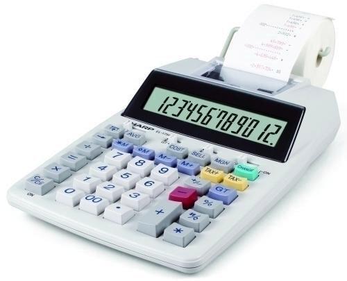 CALCULADORA CON IMPRESORA EL-1750V SHARP