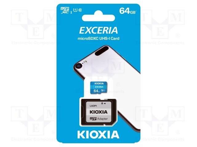 TOSHIBA TARJETA MEMORIA MICRO SD 64GB