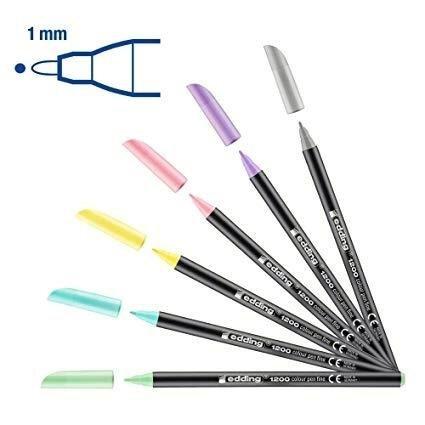 ROTULADOR EDDING 1200 COLORES PASTEL