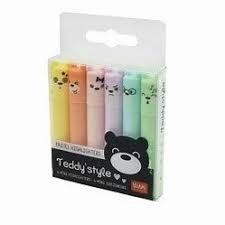 SET MINI FLUORESCENTES PASTEL OSITOS