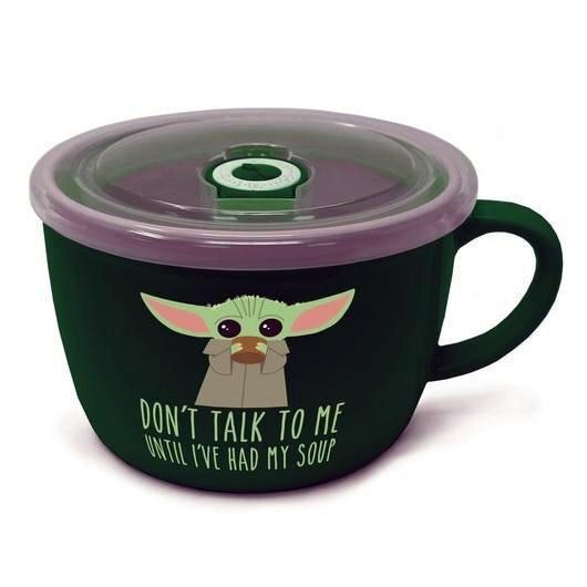 TAZA STAR WARS THE MANDALORIAN THE CHILD DON'T TALK TO ME