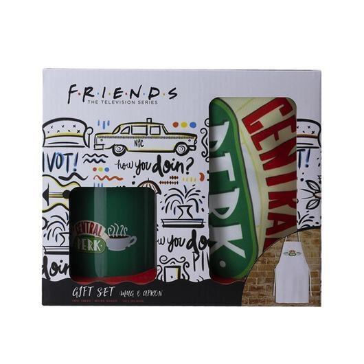 SET DE REGALO TAZA Y DELANTAL FRIENDS