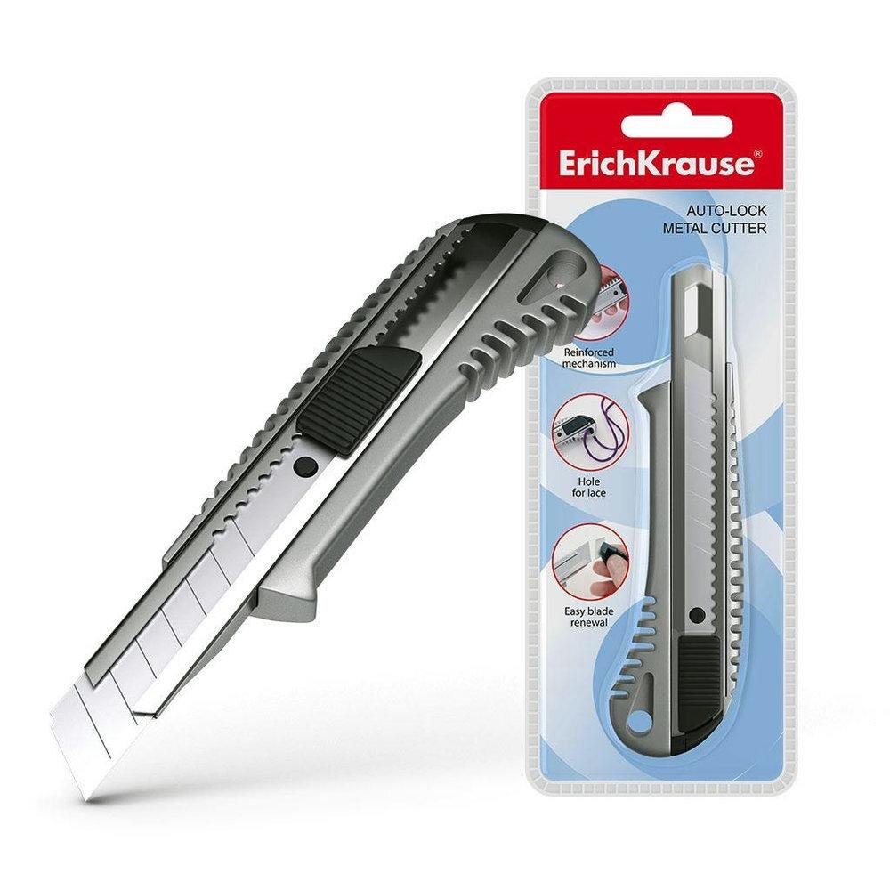 CUTTER CUERPO Y GUIA METALICO BASICO 18 MM