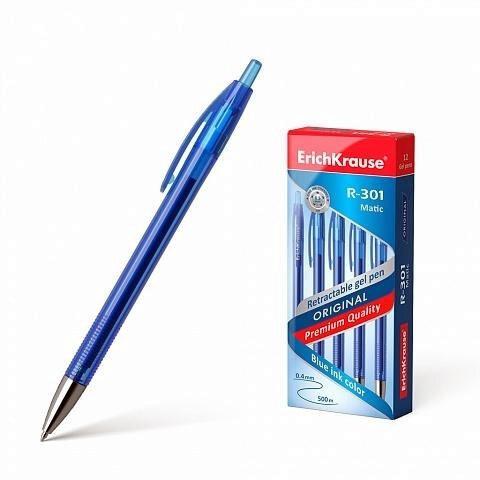 BOLIGRAFO BASICO GEL RETRACTIL COLOR AZUL