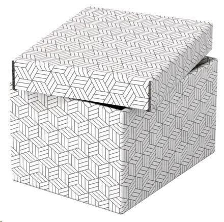 CAJA DE ALMACENAJE PEQUEÑAS 255X200X150 COLOR BLANCO