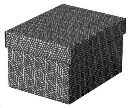 CAJA DE ALMACENAJE PEQUEÑAS 255X200X150 COLOR GRIS