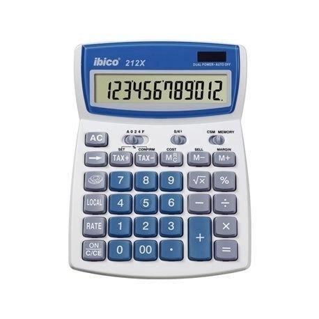 CALCULADORA SOBREMESA 212 X 12 DIGITOS IBICO