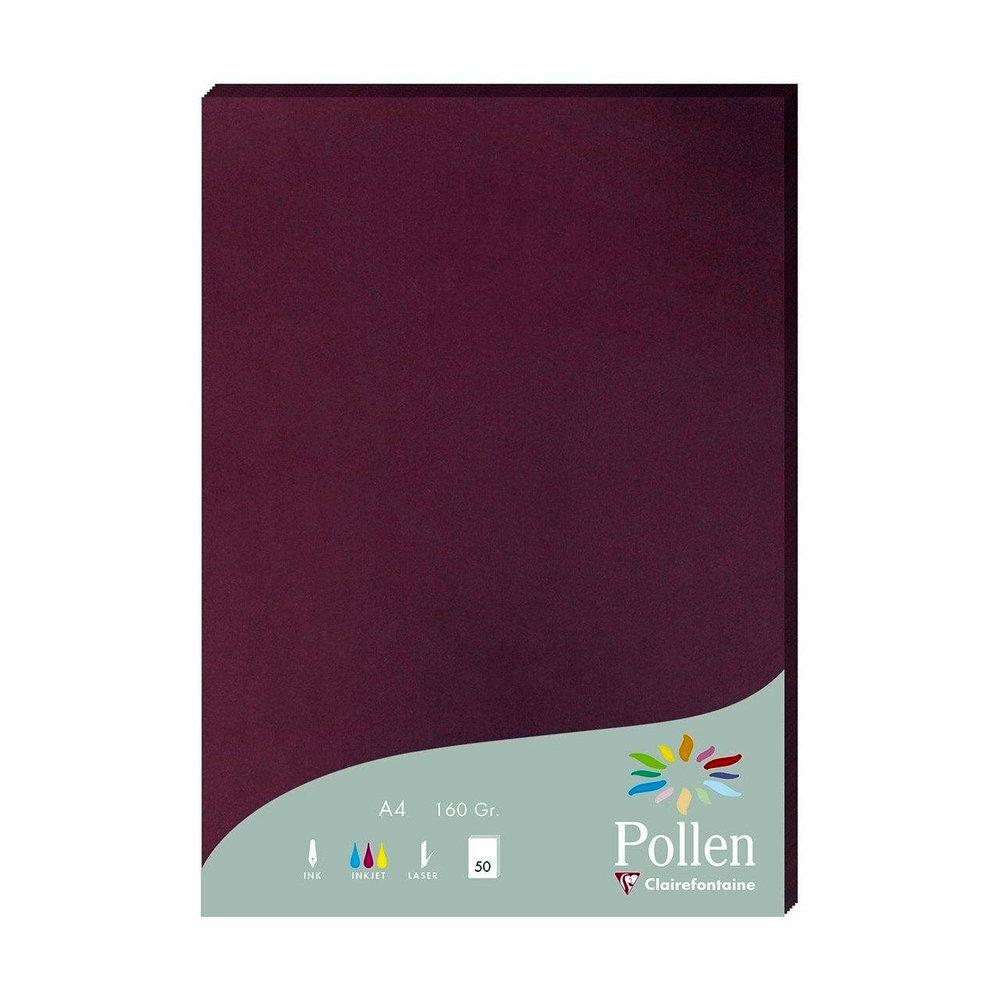 PAPEL POLLEN PAQ. 25H 210X297 FRAMBUESA 210G