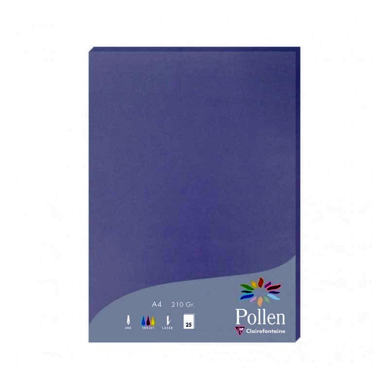 PAPEL POLLEN PAQ. 25H 210X297 GRIS KOALA 210G