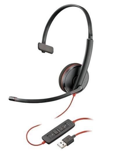 AURICULAR POLY BLACKWIRE C3210 USB A