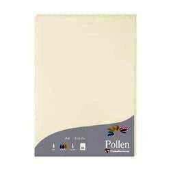 PAPEL POLLEN COLOR BLANCO NATURAL 210G PAQ 25H