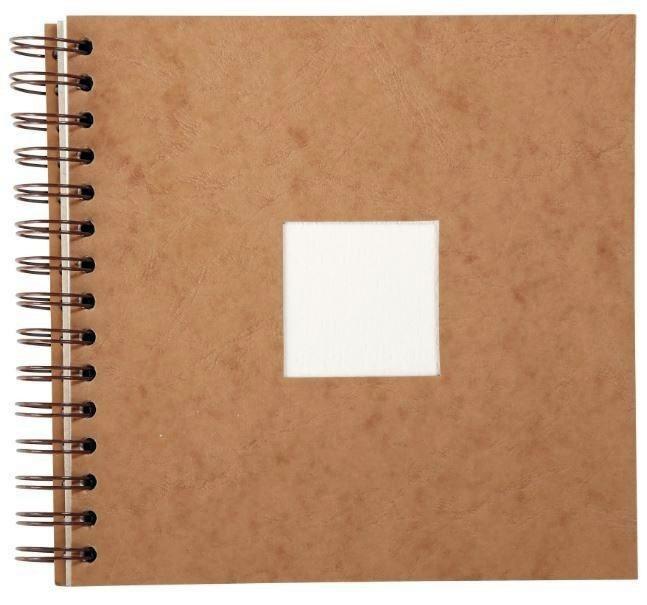 CUADERNO DE VIAJE ACUARELA 20X20 COLOR HAVANA 20H 300G