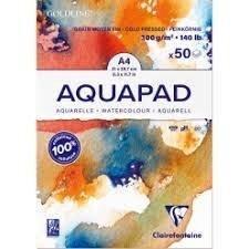 BLOC ACUARELA AQUAPAD TAMAÑO A4 300GR 50 HOJAS
