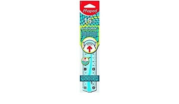 REGLA IRROMPIBLE 15 CM MAPED