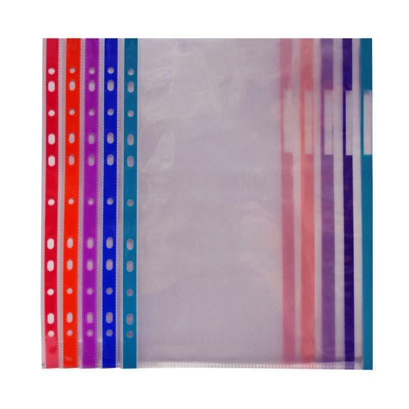 PACK 10 FUNDAS MULTITALADRO OFFICE BOX A-4
