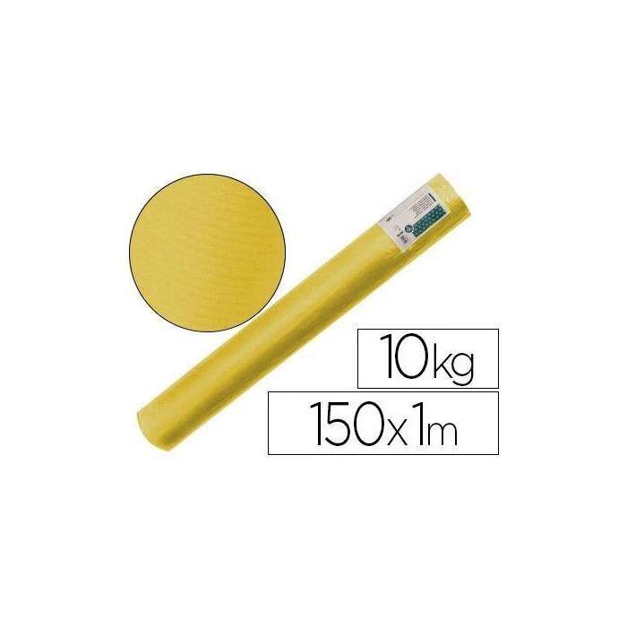 BOBINA PAPEL KRAFT  AMARILLO 1X150 METROS 10KG