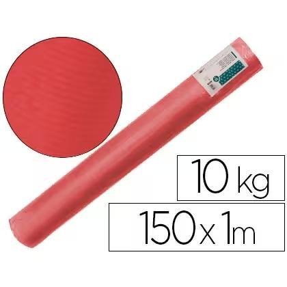 BOBINA PAPEL KRAFT  ROJO 1X150 METROS 10KG