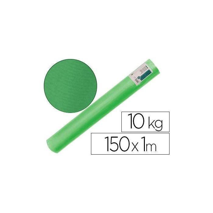 BOBINA PAPEL KRAFT VERDE FUERTE 1X150 METROS 10KG