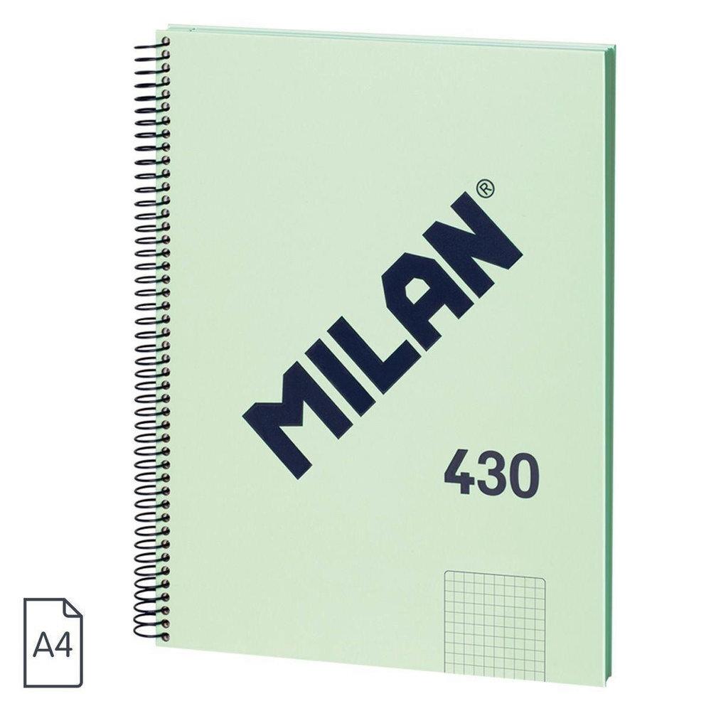 (24) CUADERNO TAPA EXTRADURA A5 80 HOJAS 95GR 5x5 1918 COLOR VERDE
