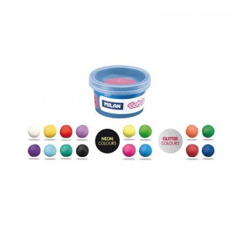 MALETÍN 16 BOTES 30 G PASTA BLANDA SOFT DOUGH COLORES SURTIDOS