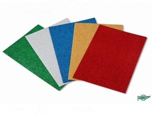 GOMA EVA PURPURINA BOLSA 5 UNIDADES 20X30 CM
