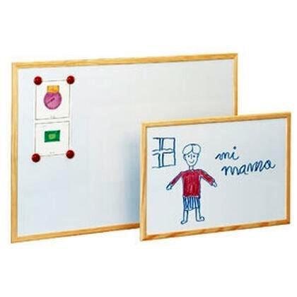PIZARRA BLANCA MAGNETICA MARCO MADERA FAIBO 40X60