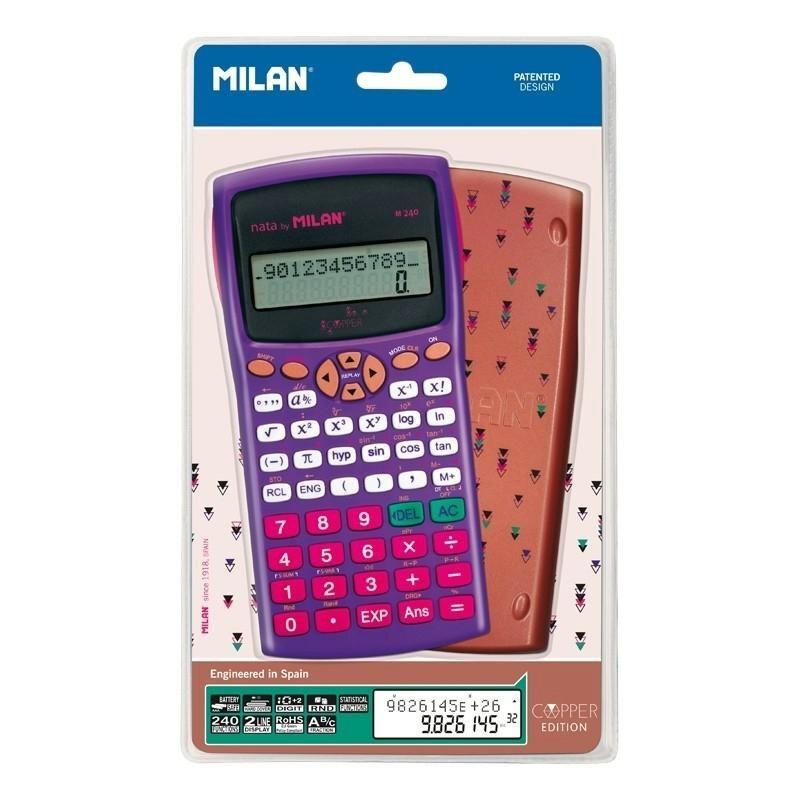 MILAN BLÍSTER CALCULADORA CIENTÍFICA M240 COPPER