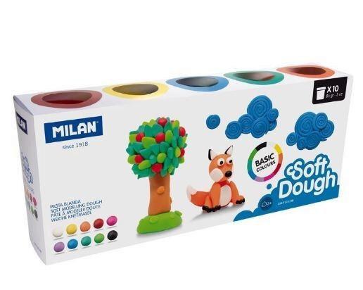 PACK DE 10 BOTES DE 85GR SOFT DOUGH MILAN