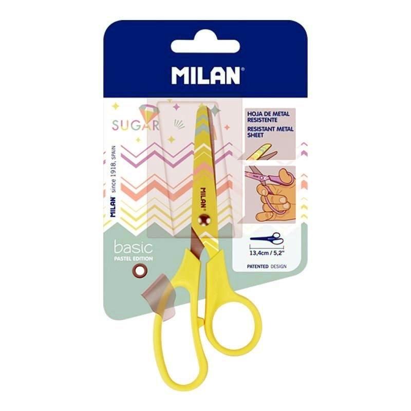 MILAN TIJERAS BASIC PASTEL SUGAR DIAMOND AMARILLO