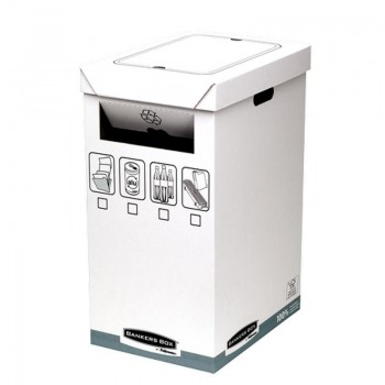 PAPELERA DE RECICLAJE 70 LITROS - BANKERS BOX SYSTEM