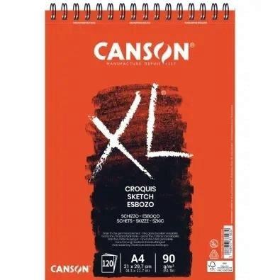 BLOC DE ESBOZO XL CROQUIS FINO CANSON A4 90GRS 120H MICROPERFORADO