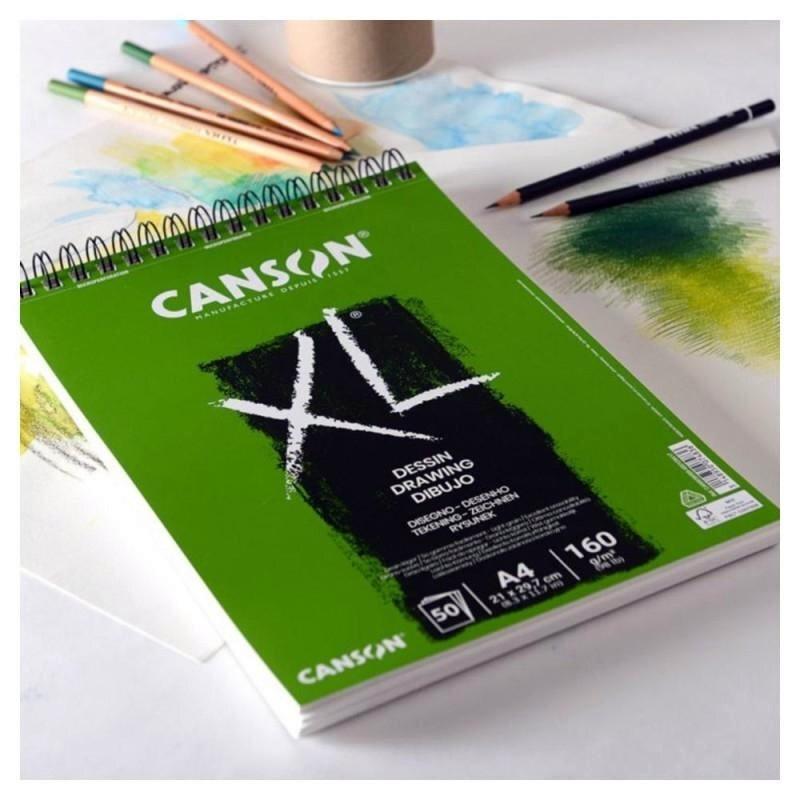 BLOC DE ESBOZO XL CANSON DESSIN LIGERO A3 160GRS 50H MICROPERFORADO